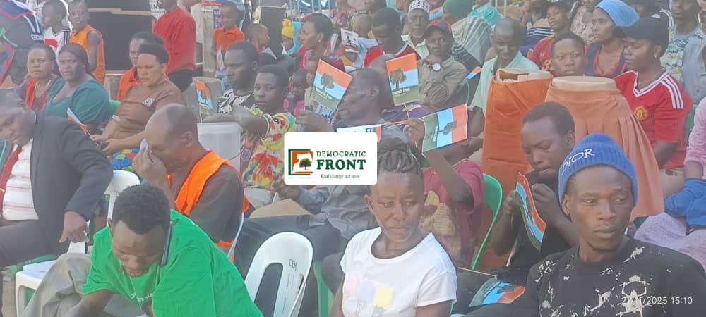 DF Advocates For Reconciliation And Unity Among Voters In Masaka City