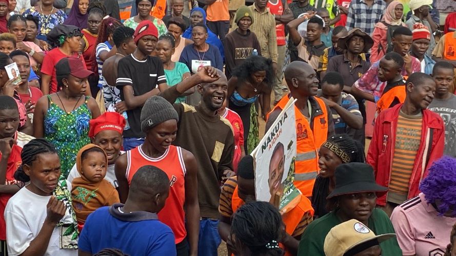 DF Presidential Caravan Enters Kampala, Campaigns For Nakuya, Lukwago